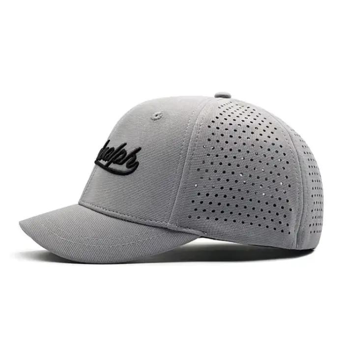 Casquette de Baseball à bord court de 5cm pour hommes