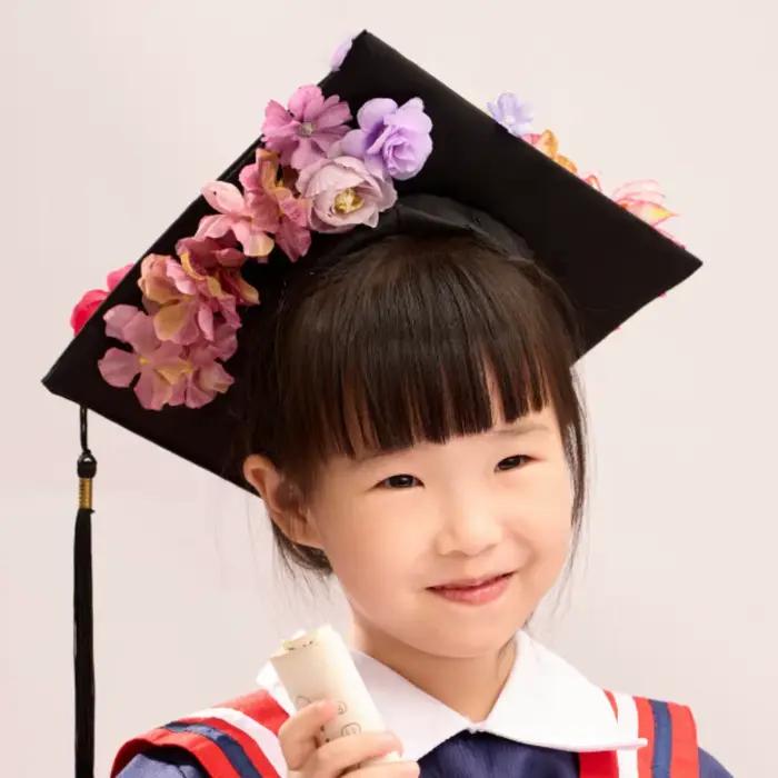Casquette Trencher à fleurs