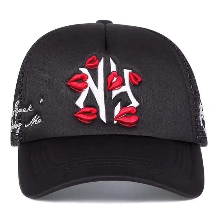 Nouvelle Casquette de Baseball 2026 NY avec Broderie Effet Trace de Lèvres