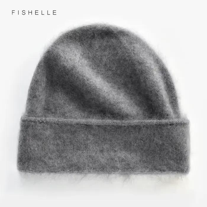 Chapeau en laine brossée pour femmes et hommes