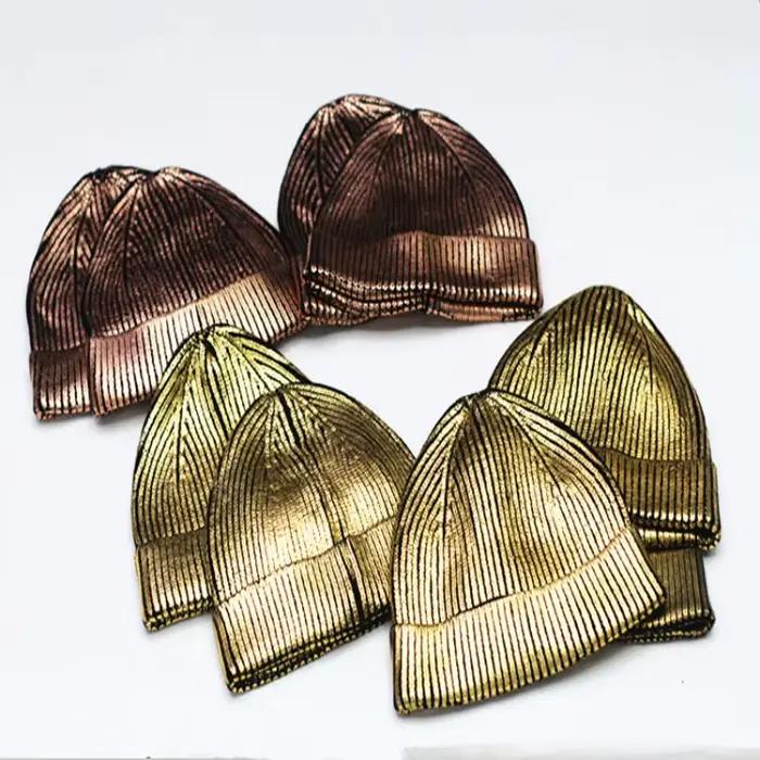 Chapeau Laser couleur métallique Harajuku Cool