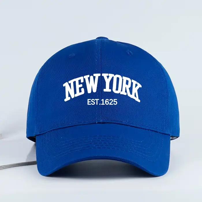 Casquette de baseball imprimée NEW YORK EST.1625