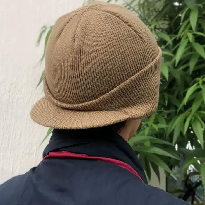 Nouveaux chapeaux tricotés unisexe mode épaissir fourrure doublée bonnet doux avec bord thermique hiver Simple Hip Hop chapeau pour hommes femmes cadeau