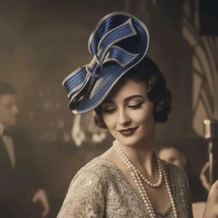 Chapeau fascinateur Vintage exquis