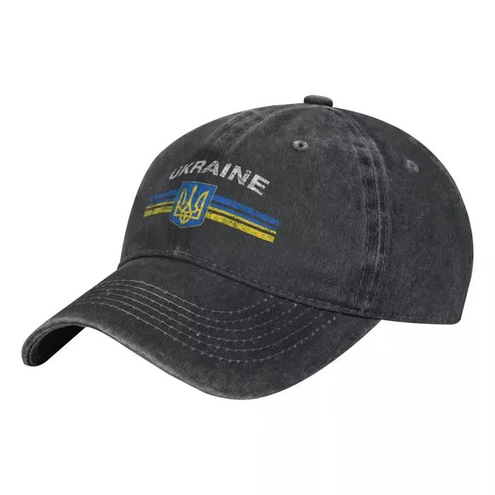 Casquette d'été pare-soleil 21e emblème Ukraine Feel Hip Hop Cowboy