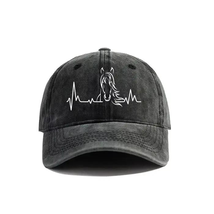 Hats Cap Hommes Rétro En Plein Air D'été Réglable Amour Cheval Baseball Caps Chapeau MZ-229