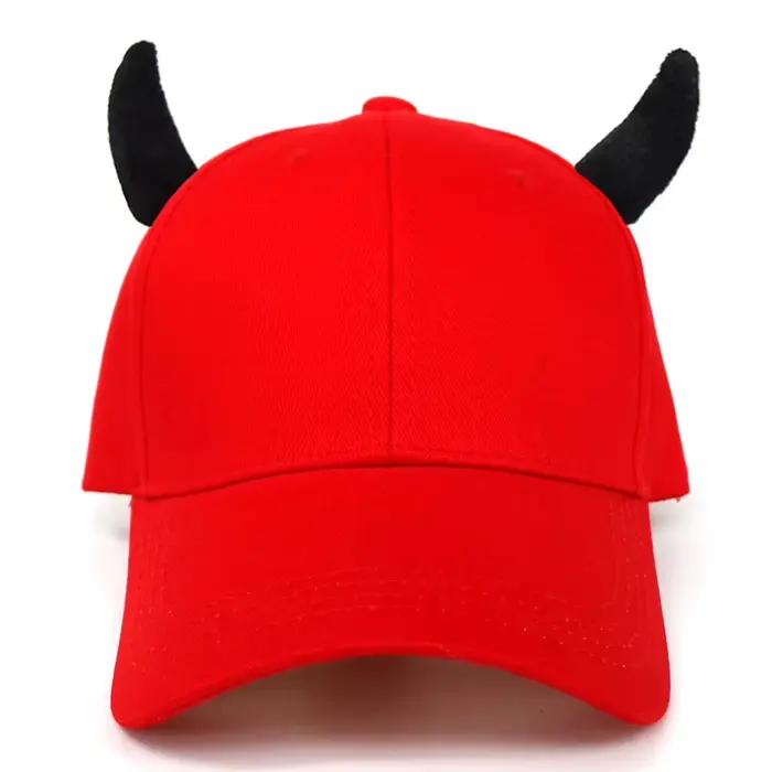 Chapeau hommes cornes diable cache-oreilles printemps automne mode casquette de Baseball femmes en plein air