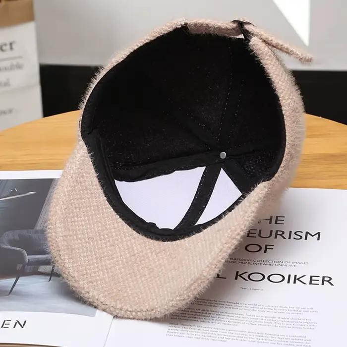 Casquette en cachemire de luxe FS pour hommes