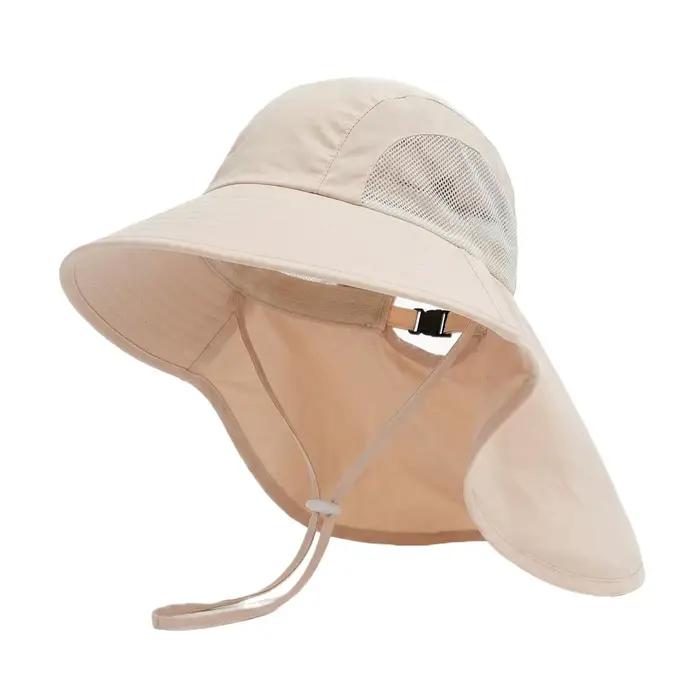 Chapeau de soleil transfrontalier pour enfants