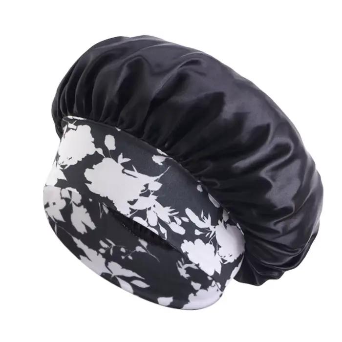 Chapeau de couchage en Satin solide pour femmes