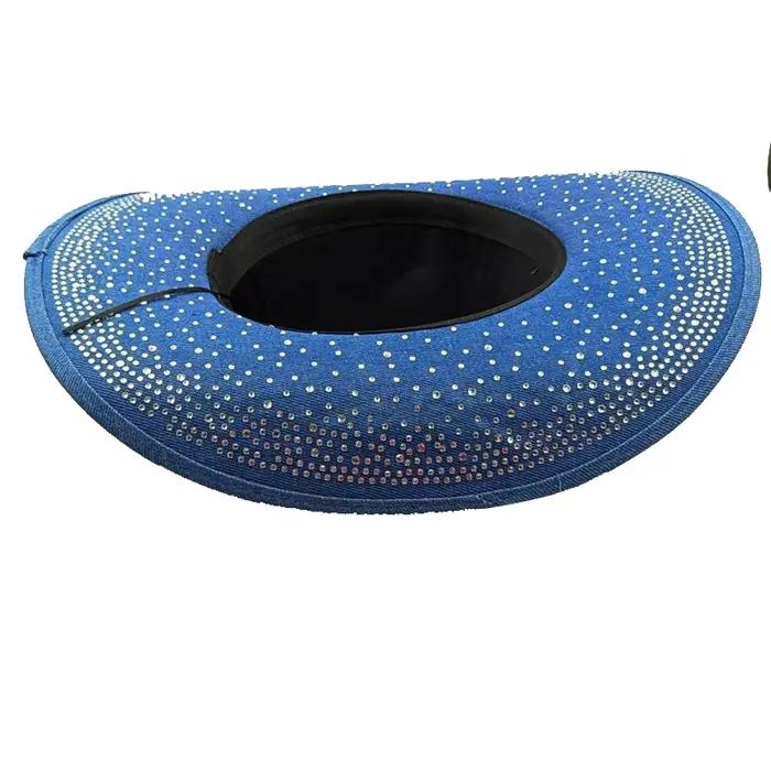 Chapeau de cowboy de style occidental pour hommes et femmes