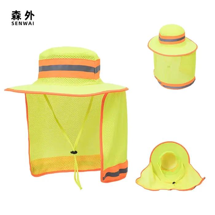 Chapeau réfléchissant haute visibilité pour hommes