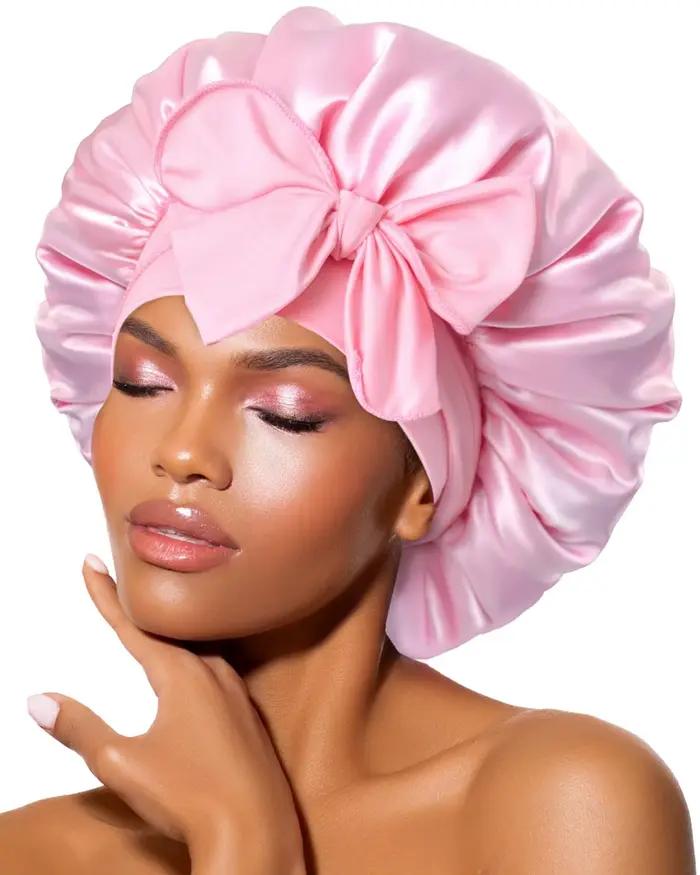Bonnet en Satin en soie