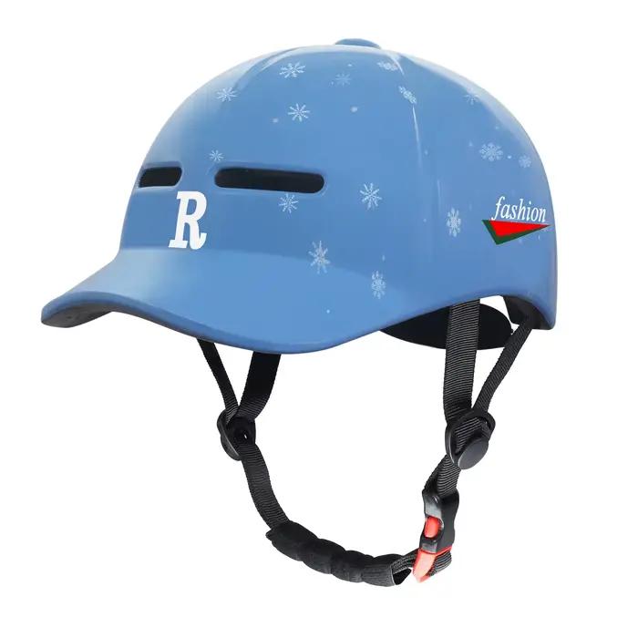 Casquette de baseball pour hommes et femmes casquette de vélo électrique casque de motocross scooter cyclisme sécurité sangle réglable nouvelle modèle