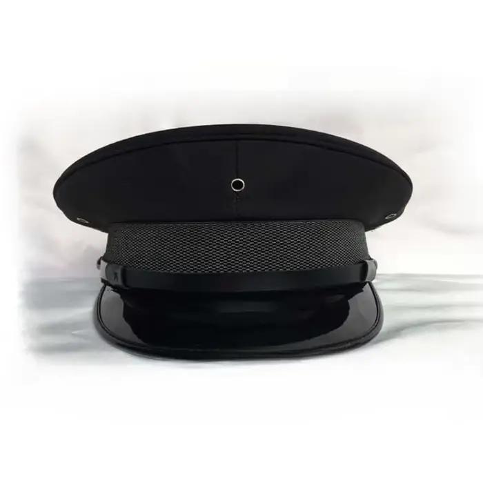 Chapeau militaire à calotte plate grande taille