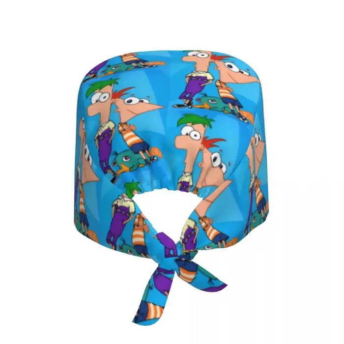 Personnalisé réglable Perry l'ornyrique chapeau de travail femmes hommes Phineas et Ferb gommage casquettes
