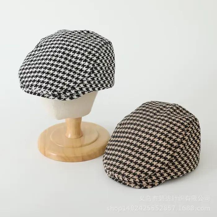 Chapeau pour enfants garçons filles mode rétro britannique polyvalent casquette avant printemps automne voyage élégant béret décontracté