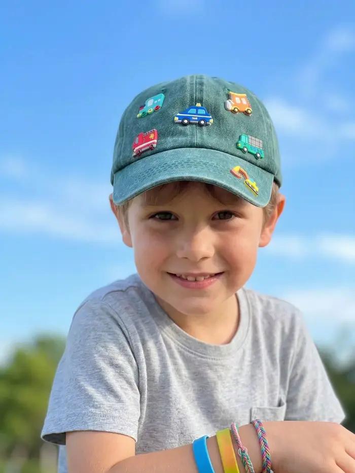 Casquette de baseball légère pour garçons de 3 à 8 ans