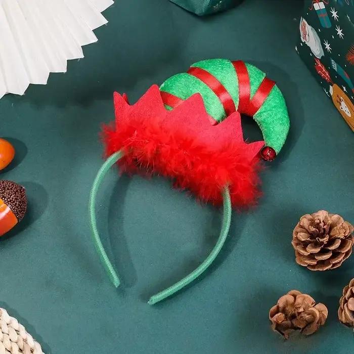 Chapeau de flocon de neige en bois de noël pour enfants et adultes