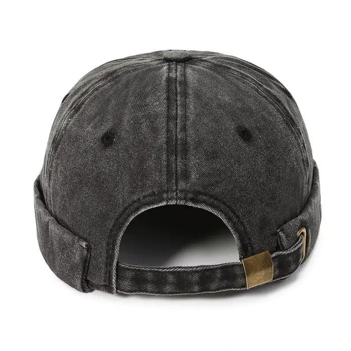 Casquettes délavées sans visière pour hommes et femmes