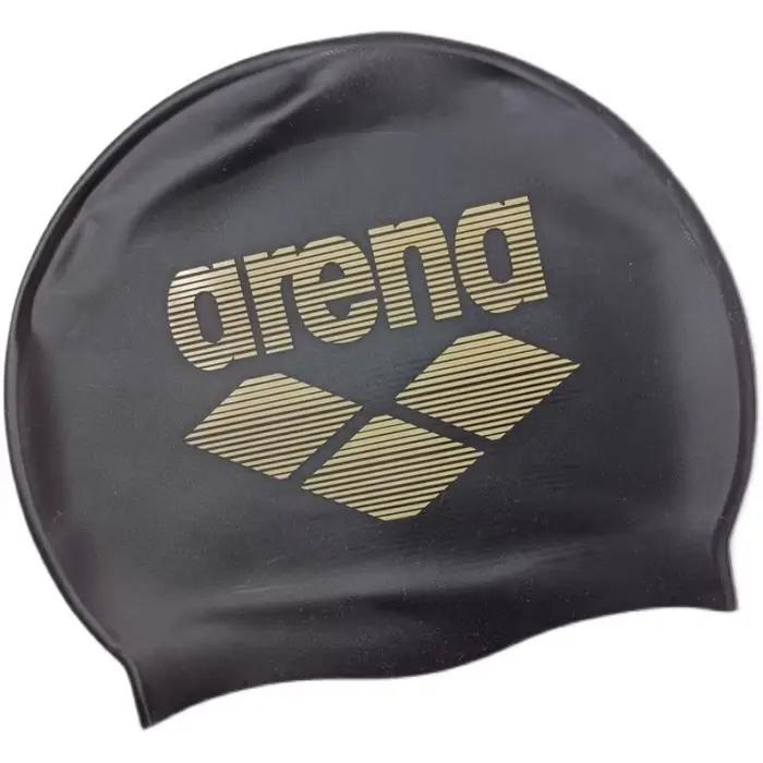 ARENA Bonnet de bain en silicone imperméable à la mode entraînement professionnel unisexe compétition