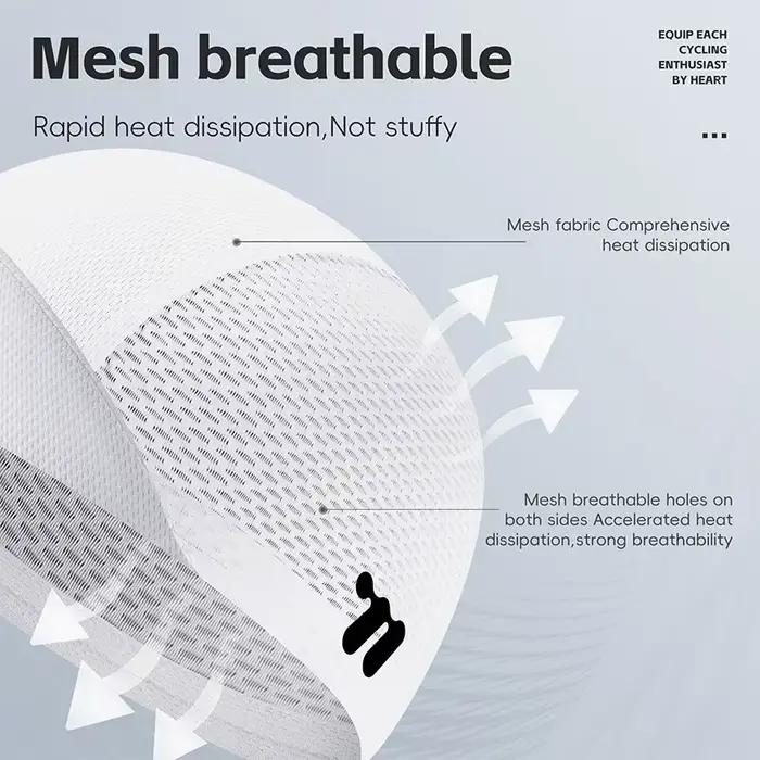 WEST BIKING-Casquettes de cyclisme à bord rabattable