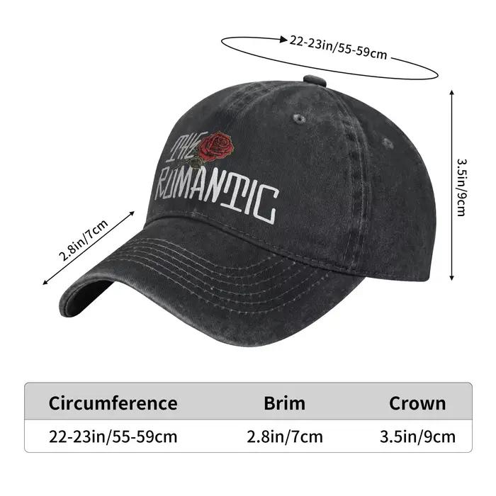 Casquette imprimée Bruno Mars The Romantic Tour 2026 pour hommes et femmes