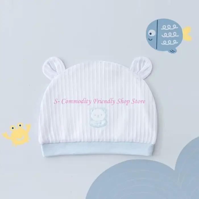 85AE Adorable Bonnet pour bébé fille garçon 0 à 1 mois, sexe neutre