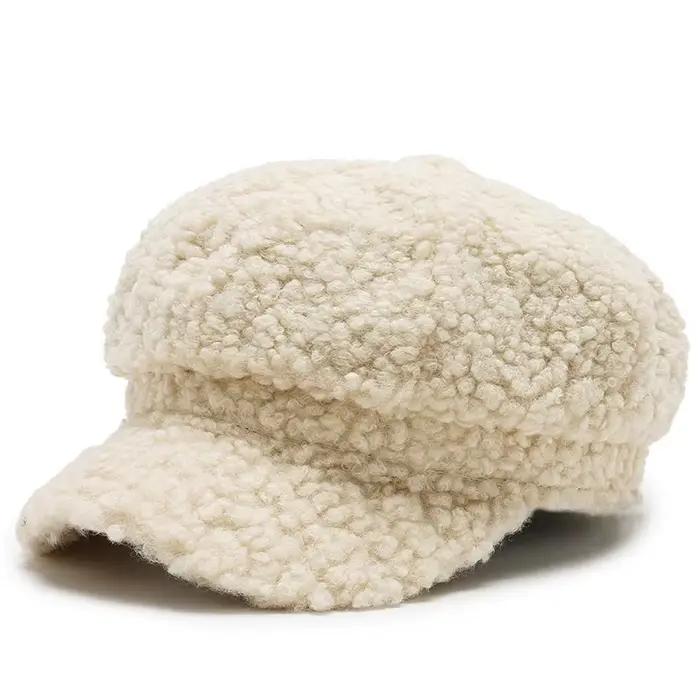 Chapeaux en fourrure artificielle pour femme