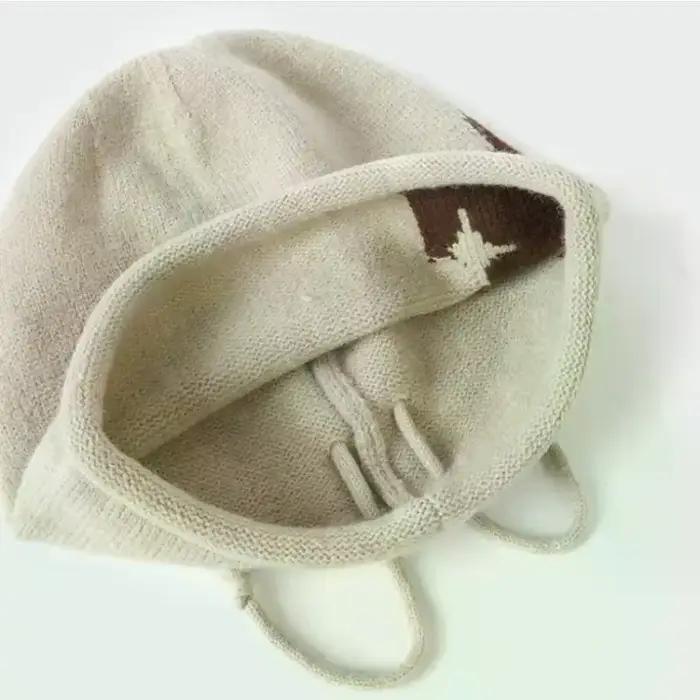Bonnets à motif bouclé pour femmes