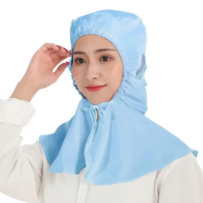 Nouveau chapeau de protection du cou sans poussière