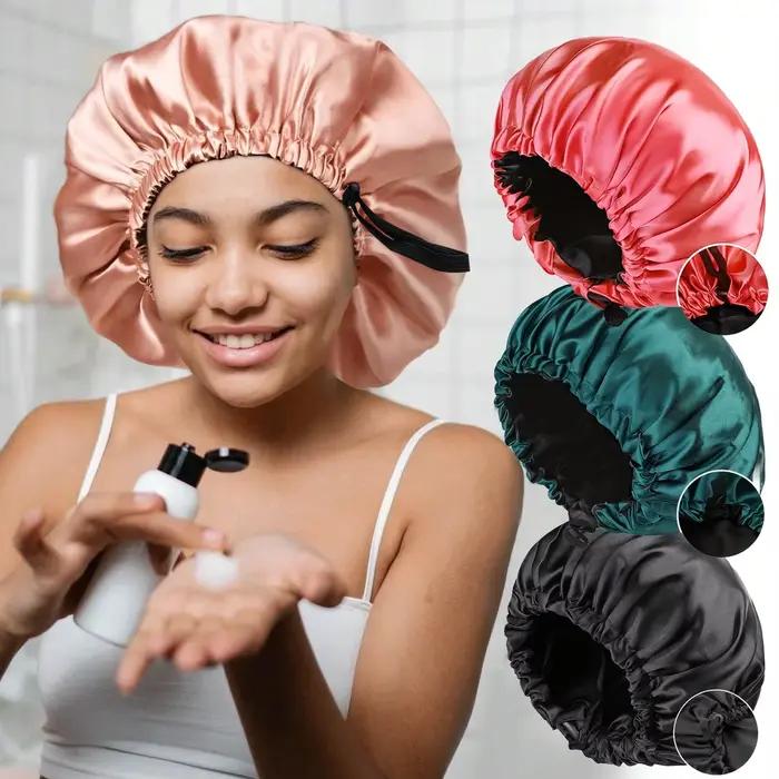 Bonnet en soie douce pour femmes