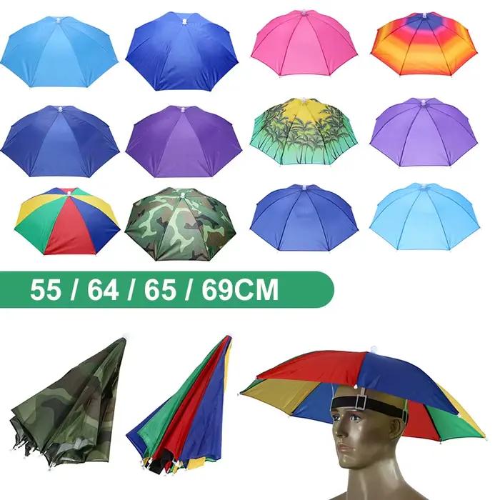 Chapeau parapluie d'extérieur pliable