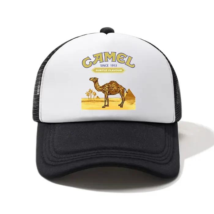 Chapeau de Baseball trophée chameau imprimé pour usage extérieur pêche