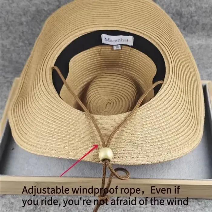 Chapeau de Cowboy pliable pour hommes et femmes