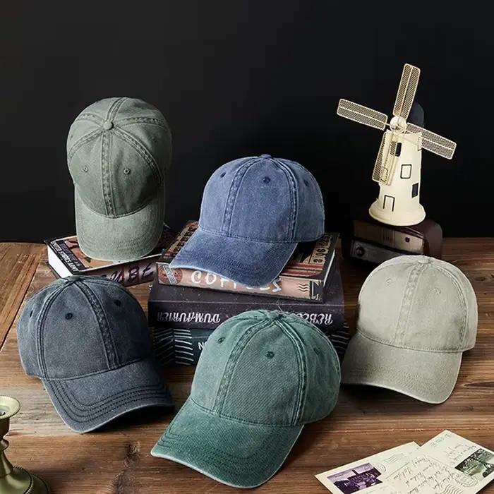 DistMurcia-Casquette de Baseball en Denim pour Homme
