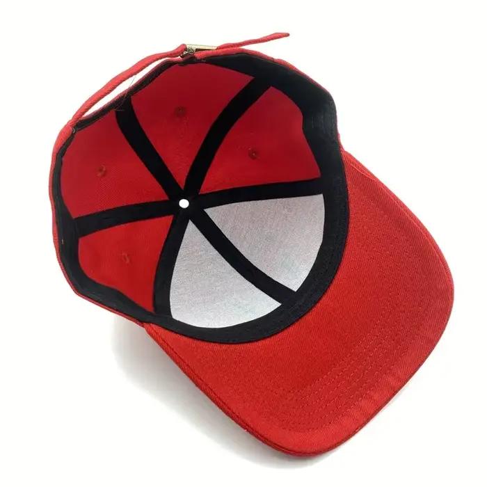 Nouveau Anime capitaine Tsubasa Cosplay chapeau Wakabayashi Genzo rouge casquette de Baseball décontractée adulte unisexe Sport broderie chapeau pour cosplay et activités sportives
