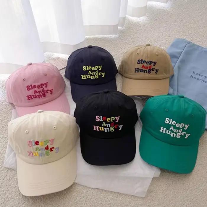 Casquette de Baseball avec lettres colorées pour femmes