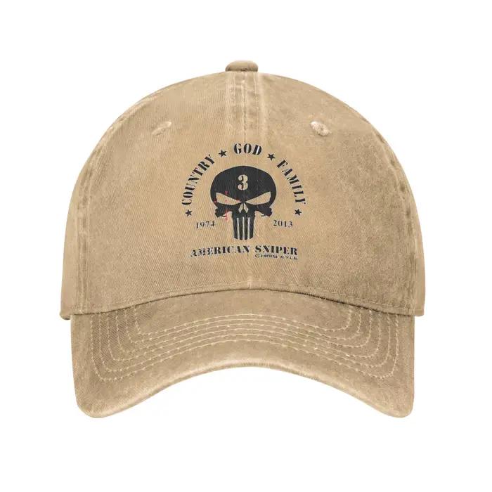Casquette de Baseball Vintage Chris Kyle American Sniper Tribute pour hommes et femmes