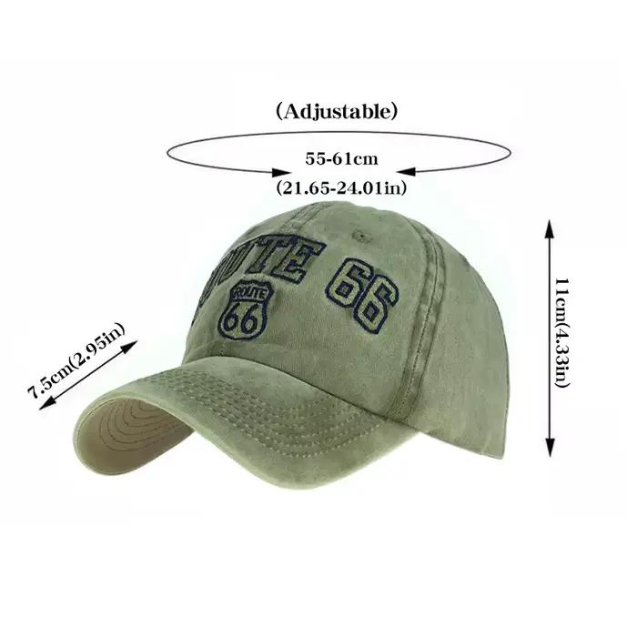 FAITOLAGL broderie lettres ROUTE 66 casquette de Baseball été Snapback mode chapeau pour femmes hommes décontracté papa