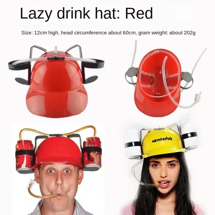 Chapeau de boisson créatif paresseux pour la fête d'anniversaire