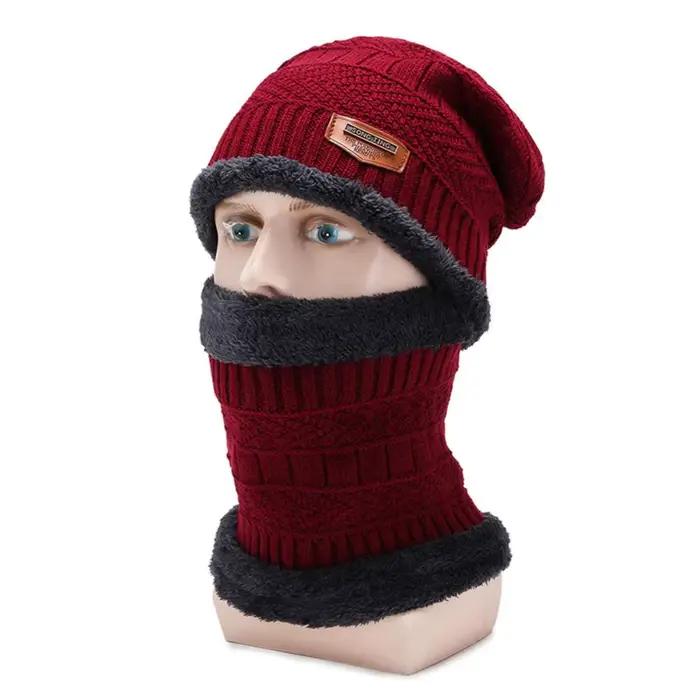 Ensemble chapeaux et écharpes d'hiver pour garçons et filles