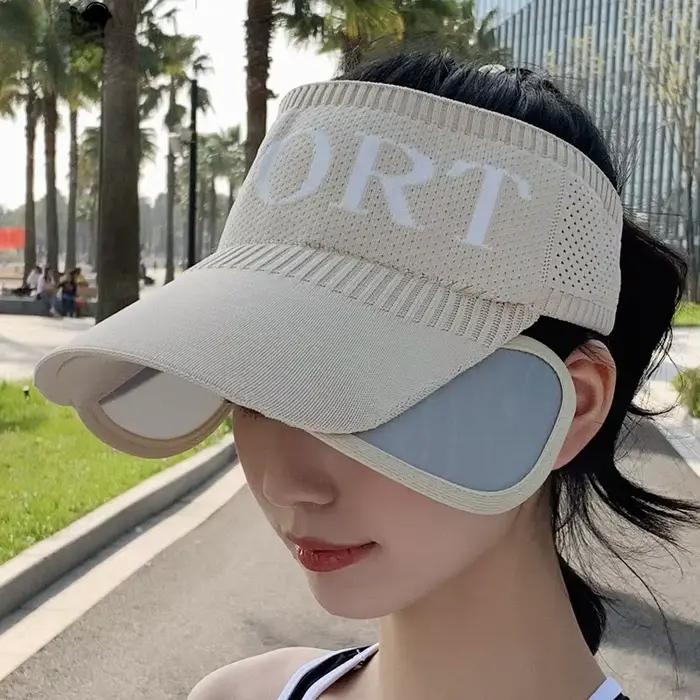 Chapeau de sport de protection solaire pour femmes