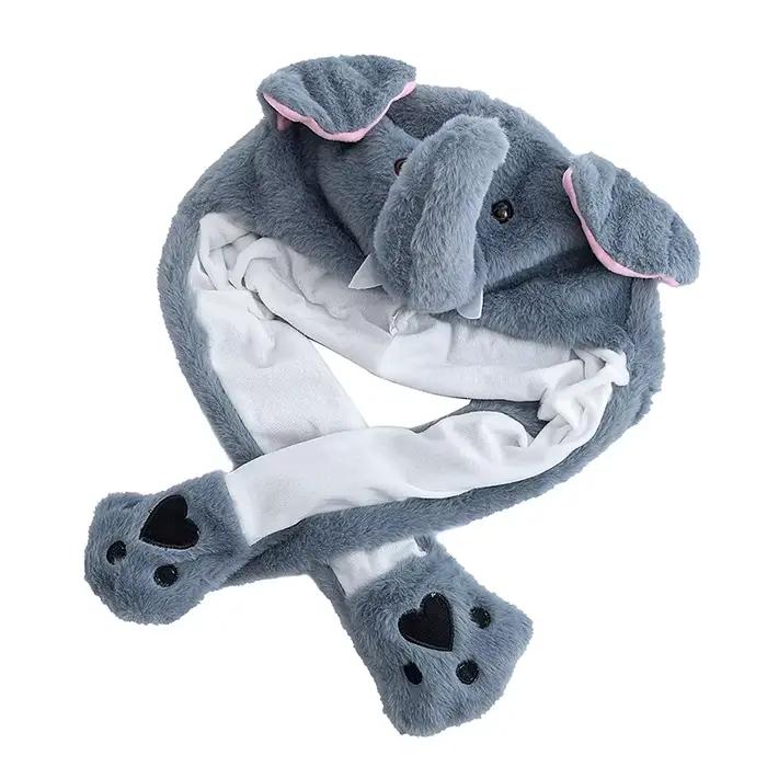 Nouveau Style unisexe drôle oreille chapeau Animal éléphant Couple mignon