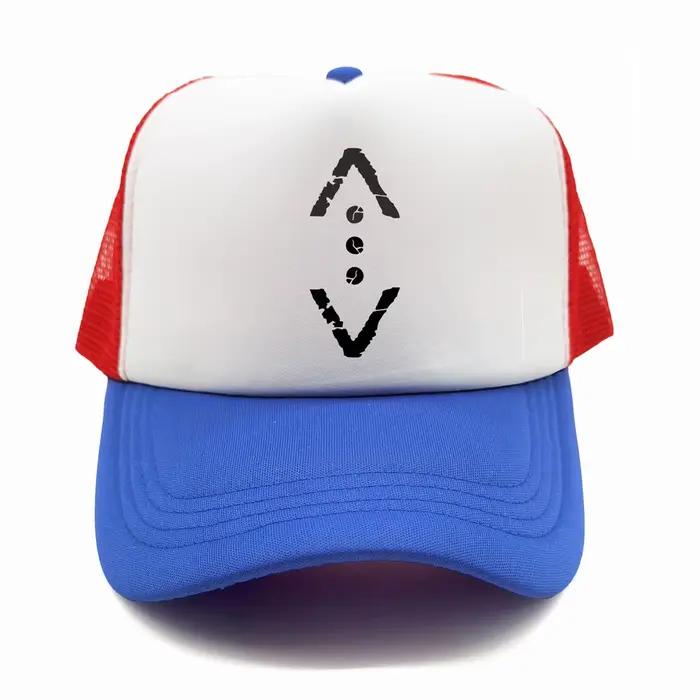 Casquette de camionneur unisexe en polyester imprimée avec réglage facile pour toutes les tailles de tête style sport décontracté pour hommes femmes adultes quatre saisons occassions multiples