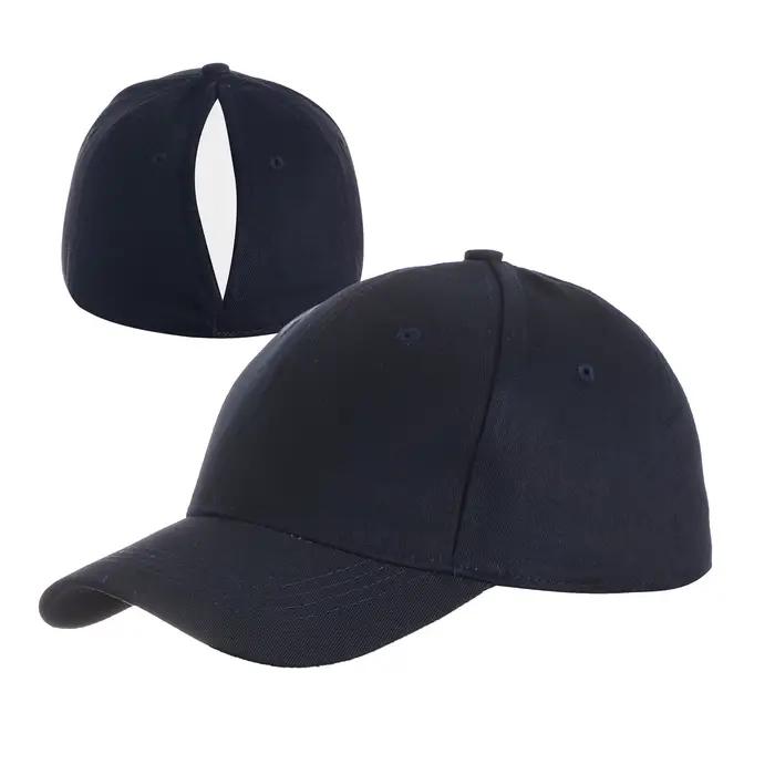 Casquette de baseball magnétique pour queue de cheval