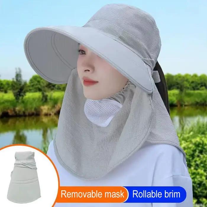 Chapeau de soleil intégral pour femme