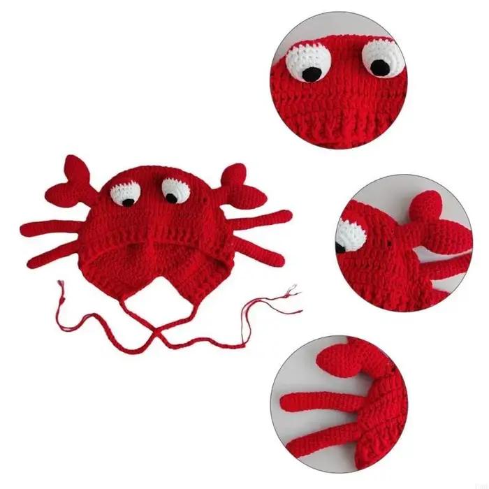 Chapeau crabe pour adolescents