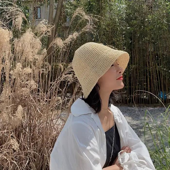 Chapeau de plage décontracté pour femme