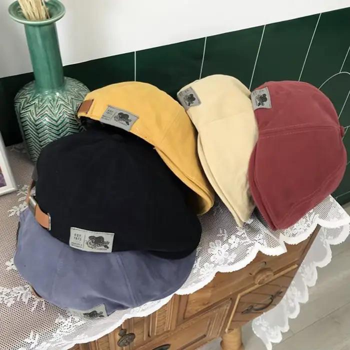 Béret en coton Peaky Blinders pour hommes et femmes